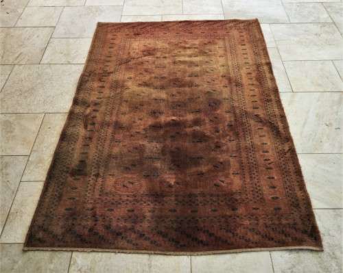 VINTAGE HAND-KNOTTED DUSTY PINK PERSIAN CARPET!! *1950mm - 1300mm*