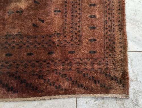 VINTAGE HAND-KNOTTED DUSTY PINK PERSIAN CARPET!! *1950mm - 1300mm*