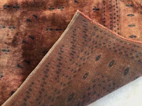VINTAGE HAND-KNOTTED DUSTY PINK PERSIAN CARPET!! *1950mm - 1300mm*