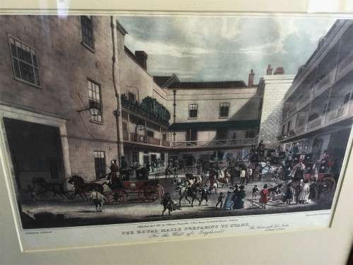 *SELLS FOR R6000+* ANTIQUE PAIR OF 1831 JAMES POLLARD LITHOGRAPHS!!