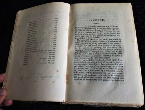 *SIGNED BY SIR HENRY JUTA* ANTIQUE 1907 COPY OF THE BIBLE IN SPAIN!!