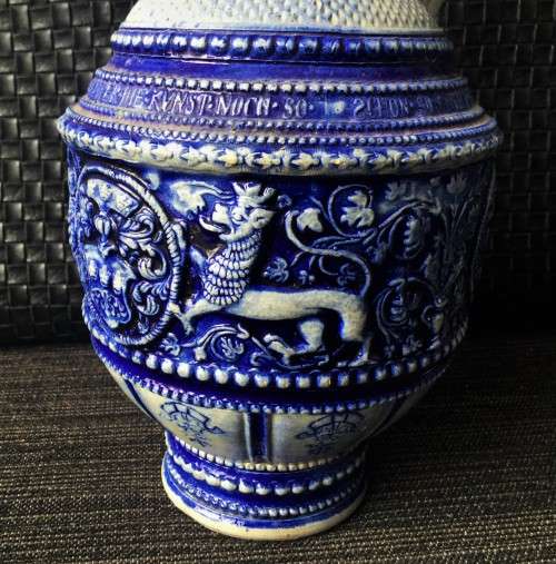 *SELLS FOR R50000+* MUSEUM QUALITY PAIR OF WESTERWALD PITCHERS!