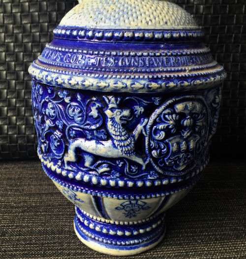 *SELLS FOR R50000+* MUSEUM QUALITY PAIR OF WESTERWALD PITCHERS!