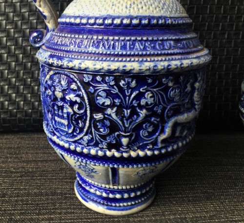 *SELLS FOR R50000+* MUSEUM QUALITY PAIR OF WESTERWALD PITCHERS!
