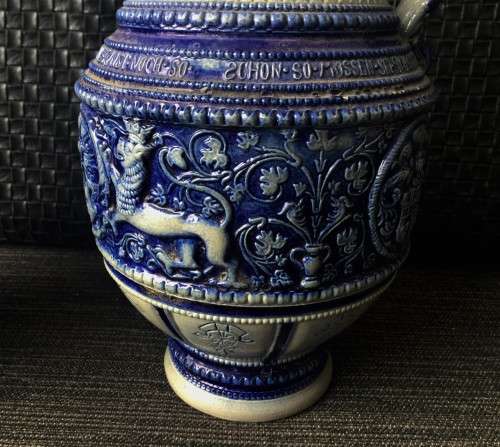 *SELLS FOR R50000+* MUSEUM QUALITY PAIR OF WESTERWALD PITCHERS!