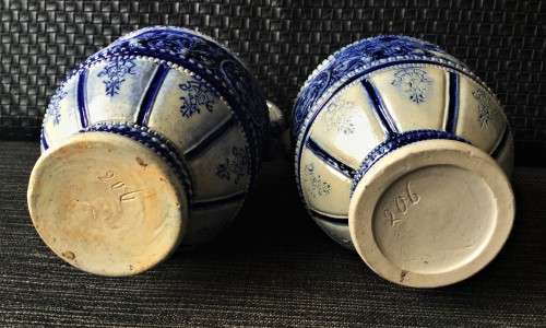 *SELLS FOR R50000+* MUSEUM QUALITY PAIR OF WESTERWALD PITCHERS!