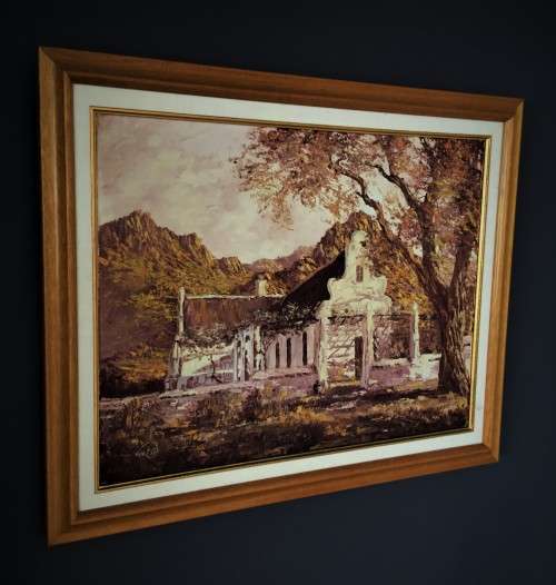 ORIGINAL OIL PAINTING SIGNED: "VAN ESS" *INVESTMENT ART*