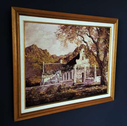 ORIGINAL OIL PAINTING SIGNED: "VAN ESS" *INVESTMENT ART*
