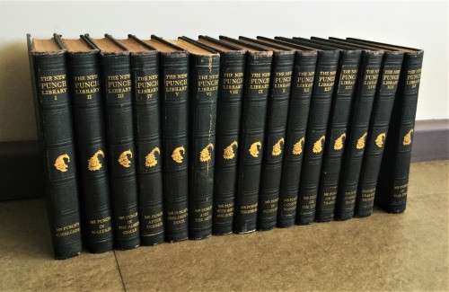 1920's 15 BOOK PUNCH SET! *STUNNING ILLUSTRATIONS*