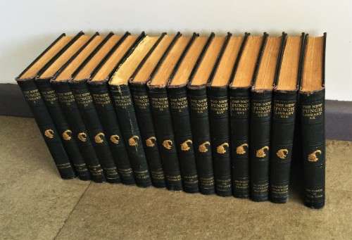 1920's 15 BOOK PUNCH SET! *STUNNING ILLUSTRATIONS*