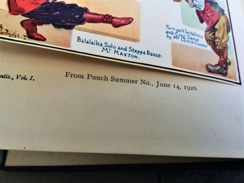 1920's 15 BOOK PUNCH SET! *STUNNING ILLUSTRATIONS*