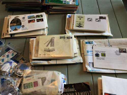 MASSIVE STAMP AND FIRST DAY COVER COLLECTION!! *PHILATELIST'S DREAM*