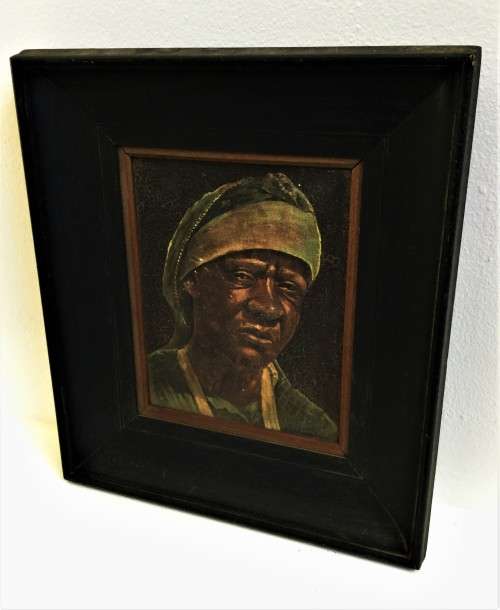 ANTIQUE FRAMED AND SIGNED AFRICAN PAINTING!