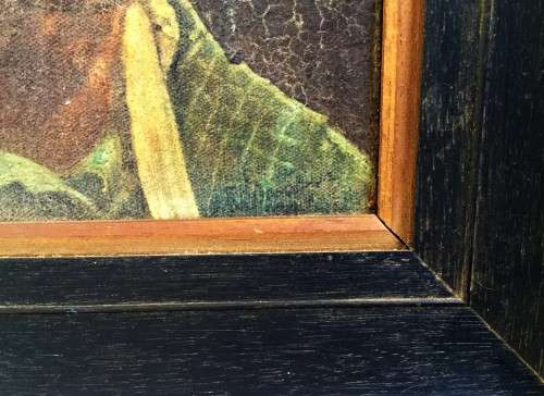 ANTIQUE FRAMED AND SIGNED AFRICAN PAINTING!