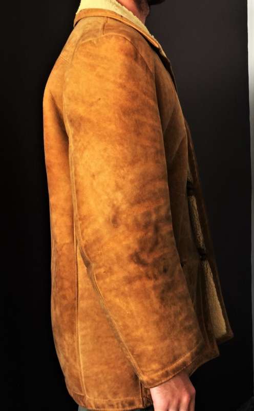 QUALITY SHEEPSKIN MANS JACKET! *GENUINE*