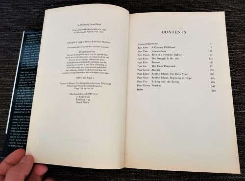 HIGHLY COLLECTIBLE FIRST EDITION LONG WALK TO FREEDOM!