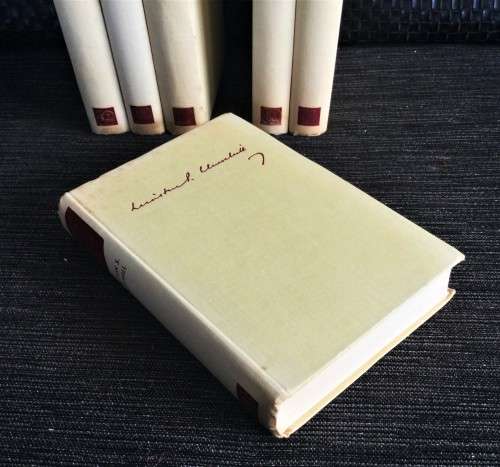 COMPLETE 6 BOOK SET OF SECOND WORLD WAR, BY WINSTON CHURCHILL! *GOOD CONDITION*