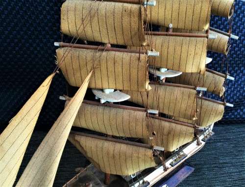 HANDMADE TALL SHIP MODEL!