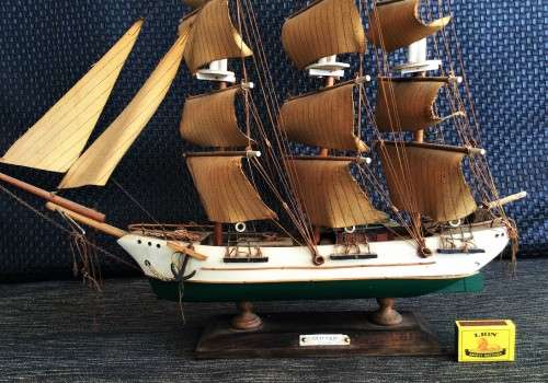 HANDMADE TALL SHIP MODEL!