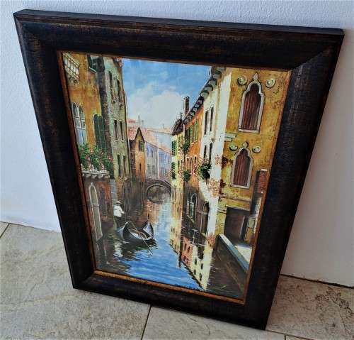 STUNNING ORIGNAL FRAMED WATER COLOUR BY ARTIST STEFANIA MARCHI!