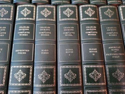 COMPLETE 36 BOOK COLLECTION OF THE WORKS OF CHARLES DICKENS!!
