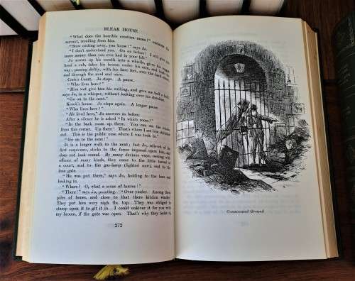 COMPLETE 36 BOOK COLLECTION OF THE WORKS OF CHARLES DICKENS!!