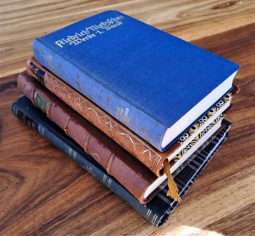 COLLECTION OF VARIOUS ANTIQUE GERMAN BOOKS! *VISUALLY STUNNING BOOKS*