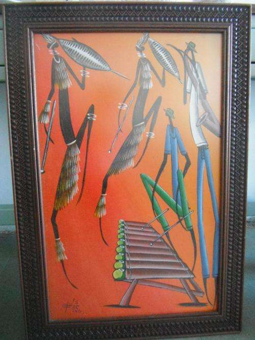 Acrylic African Painting!!