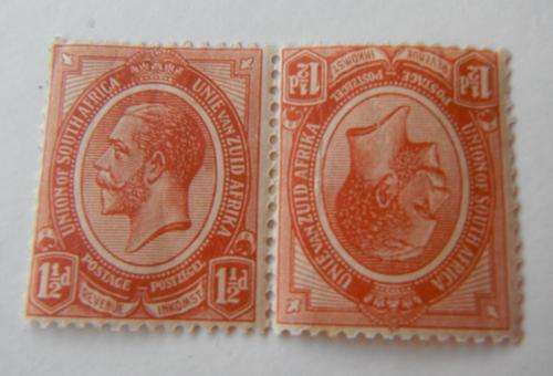 Misprint Error Stamp 1 and half d, Printed Upside Down!!!