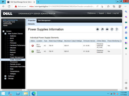 Dell Poweredge T410
