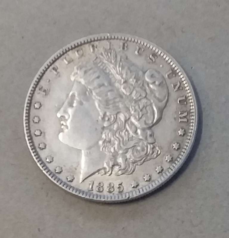 1885 Morgan Silver Dollar
