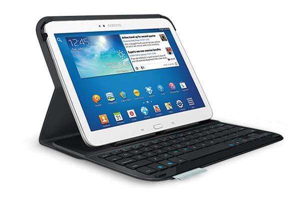 Galaxy TAB 3 Leather Case with Bluetooth Keyboard + Free Stylus ** 6 on Auction***