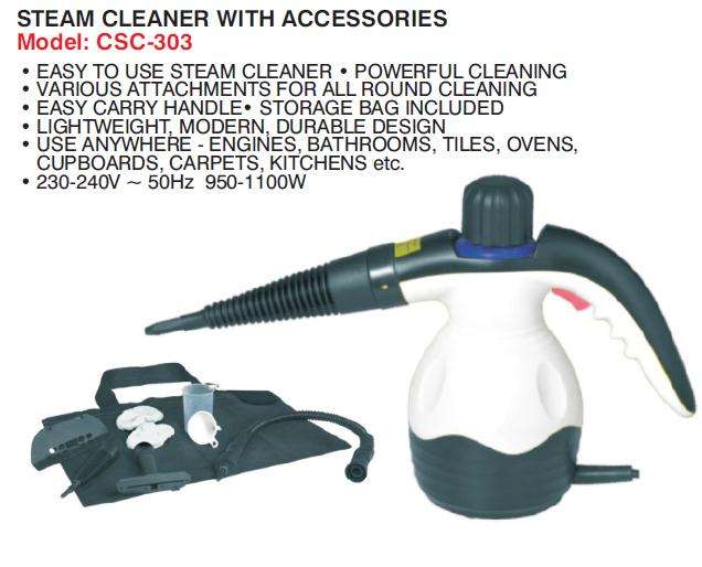 Steam Cleaner with Accessories