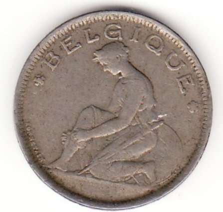 BELGIUM 2F 1923