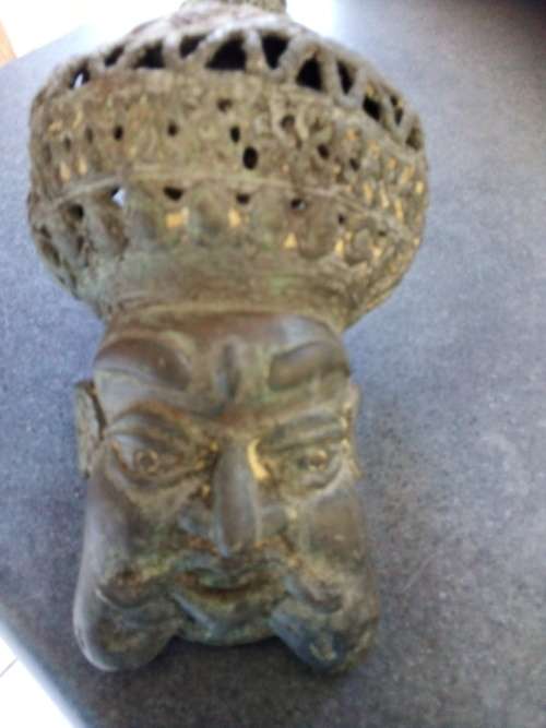 What a FIND!-"Bamum"People Ceremonial Pipe-Solid & Heavy --STUNNING& UNUSUAL!!!