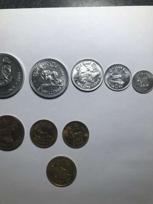 AWESOME--Gold Reef City Tokens Full Set