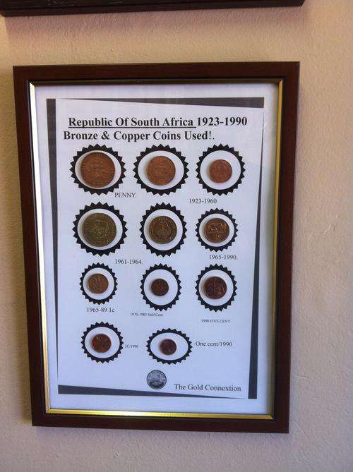 REPUBLIC OF SOUTH AFRICA 1923 TO DATE BRONZE & COPPER COINS USED!