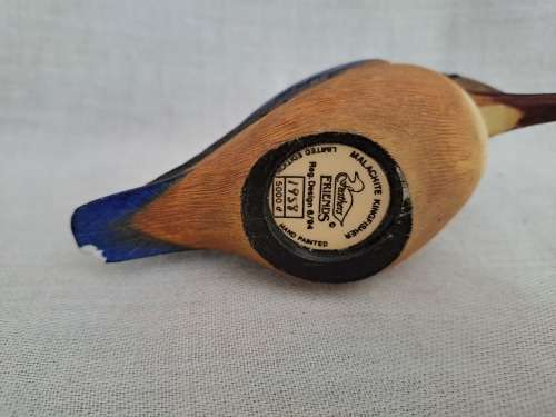 Malachite Kingfisher - Feathers Friends design 6/94 1958/5000