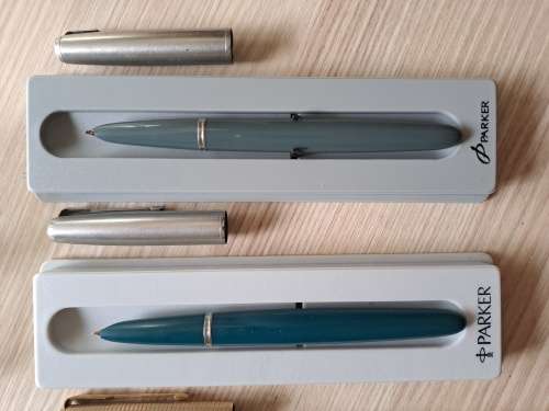 Lot of 3 Parker Fountain Pens and 1 Parker Pencil