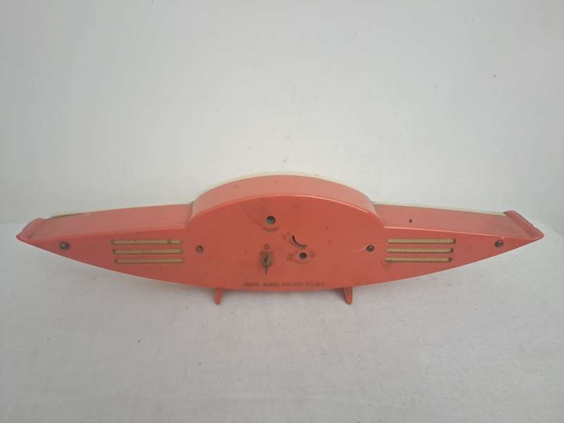 Vintage Retro Atomic Clock Bakelite (damaged)