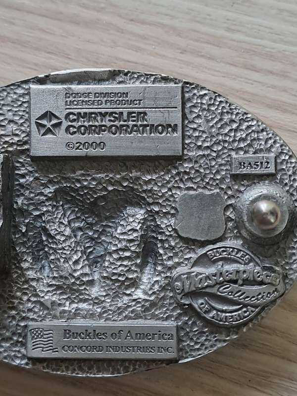 Belt Buckle - Buckles of America Masterpiece Collection Dodge BA512