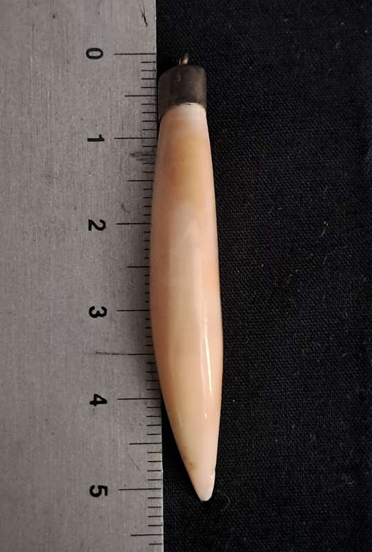 Vintage Tooth Shaped Pendant