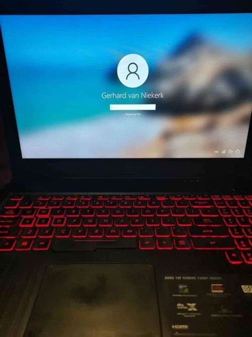 Asus Tuf FX504g gaming laptop
