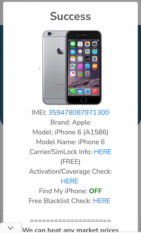 iPhone 6 32GB Space Grey *READ*