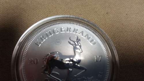 2017 Silver Kruger rand one of a Million