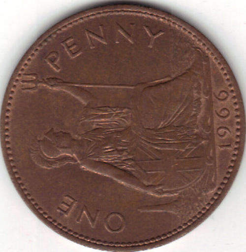 1966 ONE PENNY