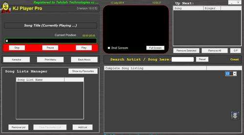 KJ Player Pro + 2.5" Hard Drive +over 44000 songs incl FREE!!!!