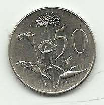 PROOF 1965 SUID AFRIKA 50c coin