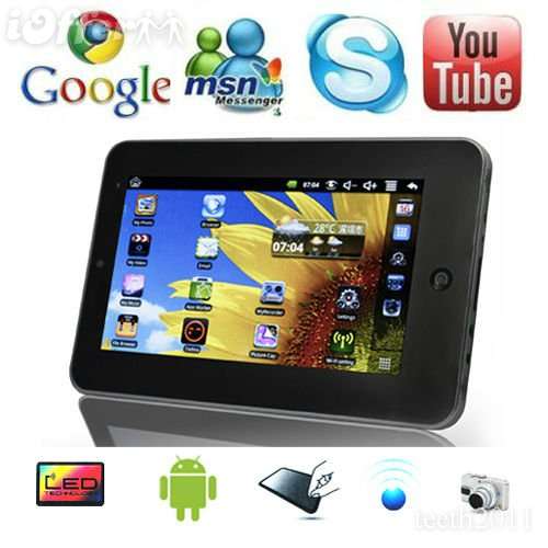 ** LOCAL STOCK** Brand new 7" Google Android tablet PC, Wifi, MAPS, Browser, MID, Camera, Skype