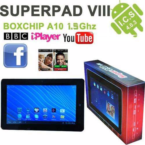 ***NEW***FLYTOUCH SUPERPAD 8 - 10.1 INCH CAPACITIVE - 1Ghz - WIFI - ANDROID V4.03 - GPS - 3G SUPPORT
